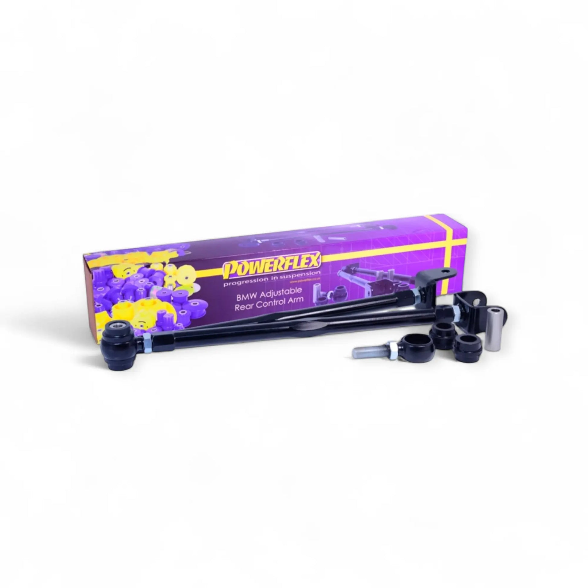 Querlenker Kit hinten, verstellbar für BMW E36 inkl. M3, Powerflex Powerflex