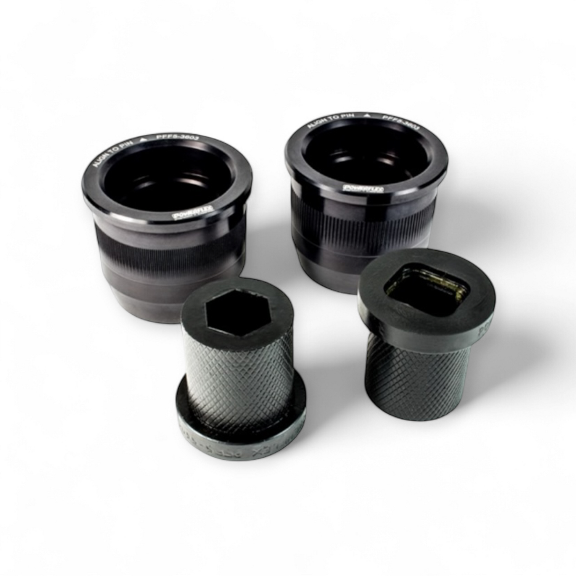 Powerflex Buchsen vorderer Querlenker hintere Buchse für BMW E30 inkl. M3