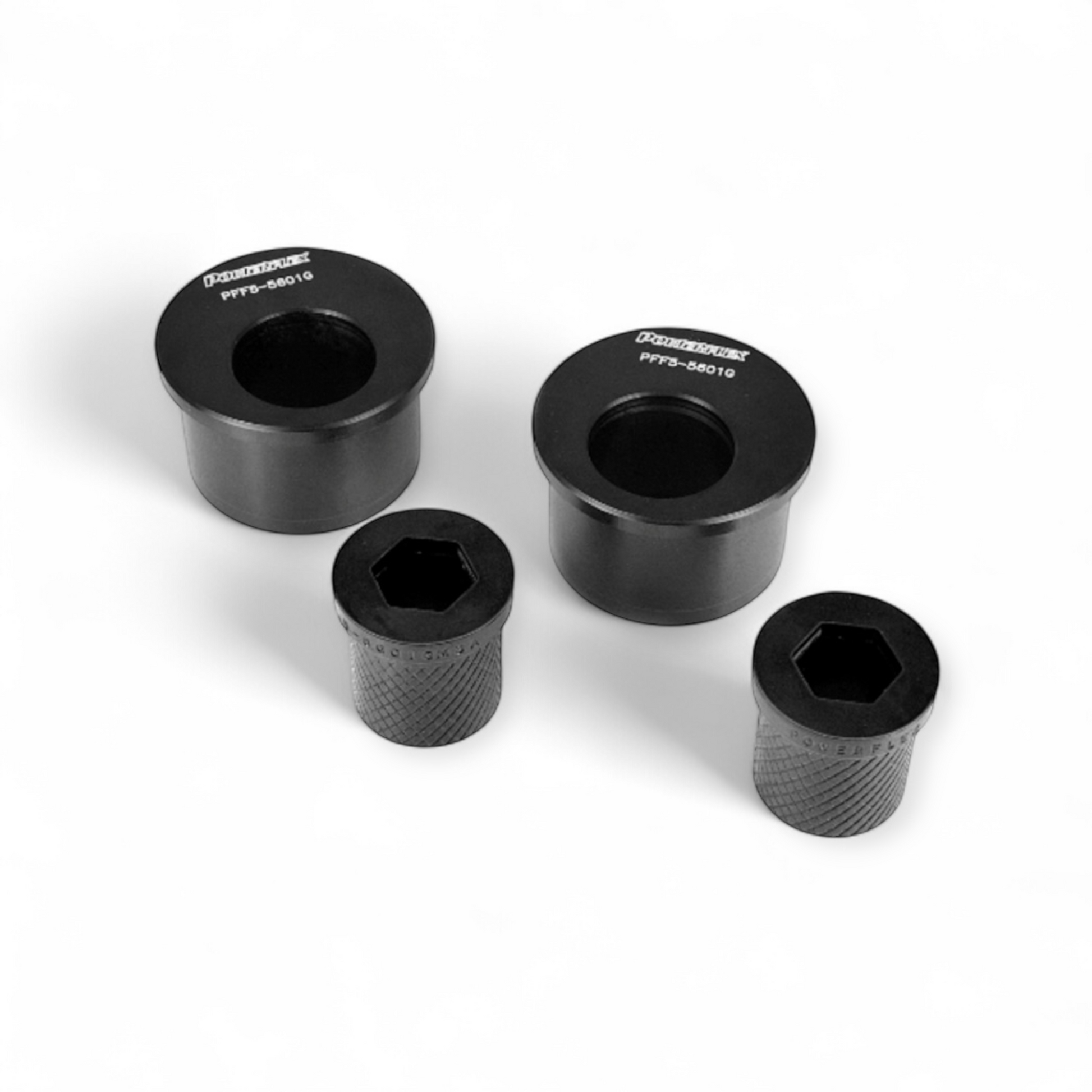 Powerflex Buchsen vorderer Querlenker hinten, Nachlaufeinstellung für BMW E46