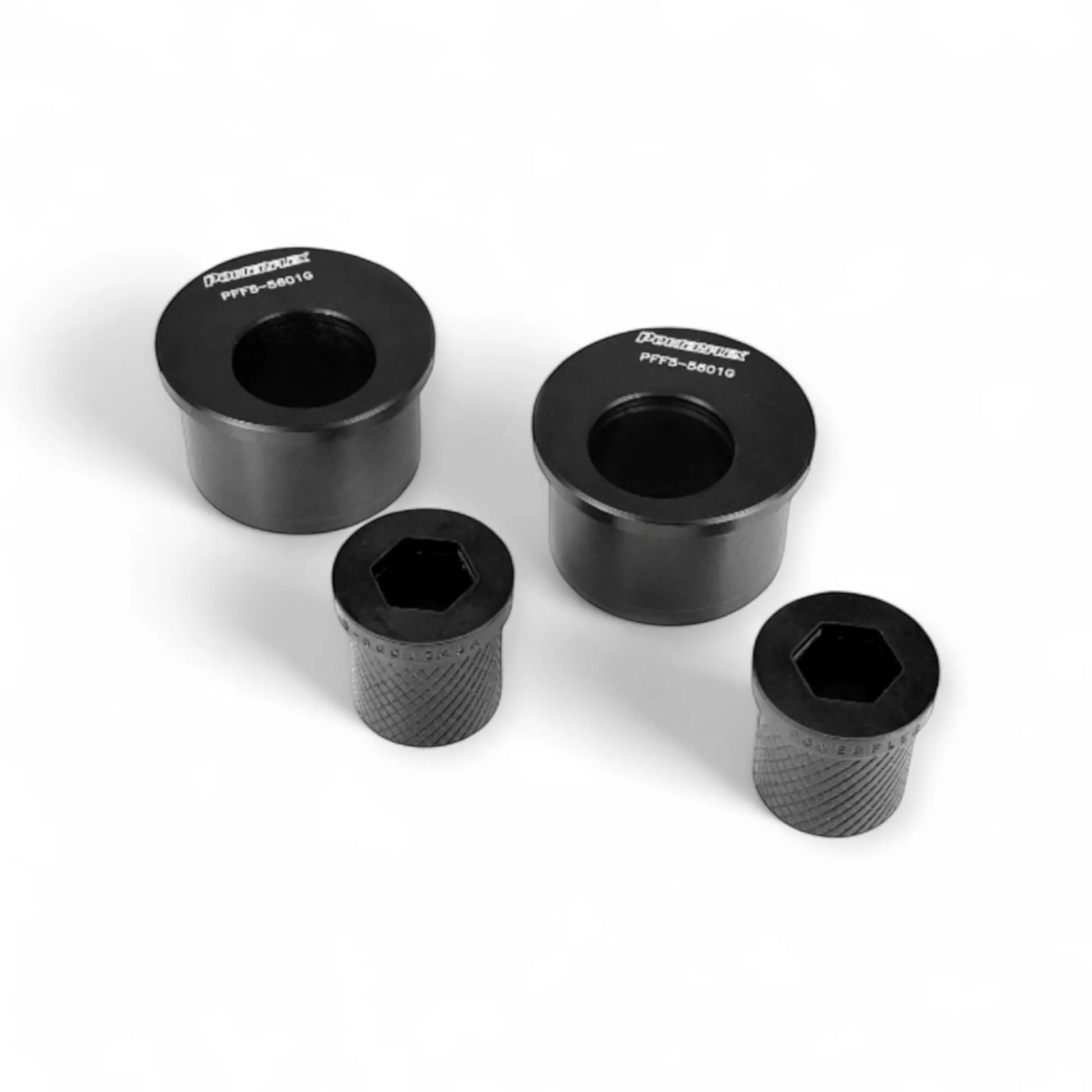 Powerflex Buchsen vorderer Querlenker hinten, Nachlaufeinstellung für BMW E46 Powerflex
