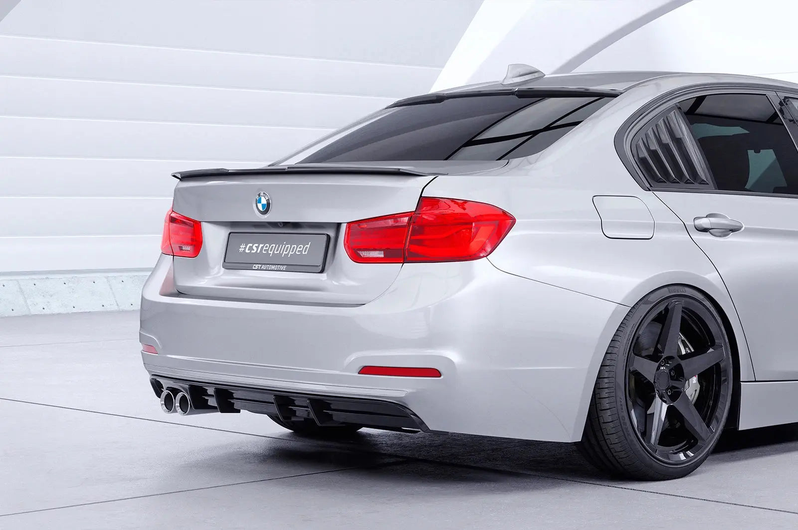 Diffusor / Heckansatz für BMW 3er F30 / F31 Facelift CSR