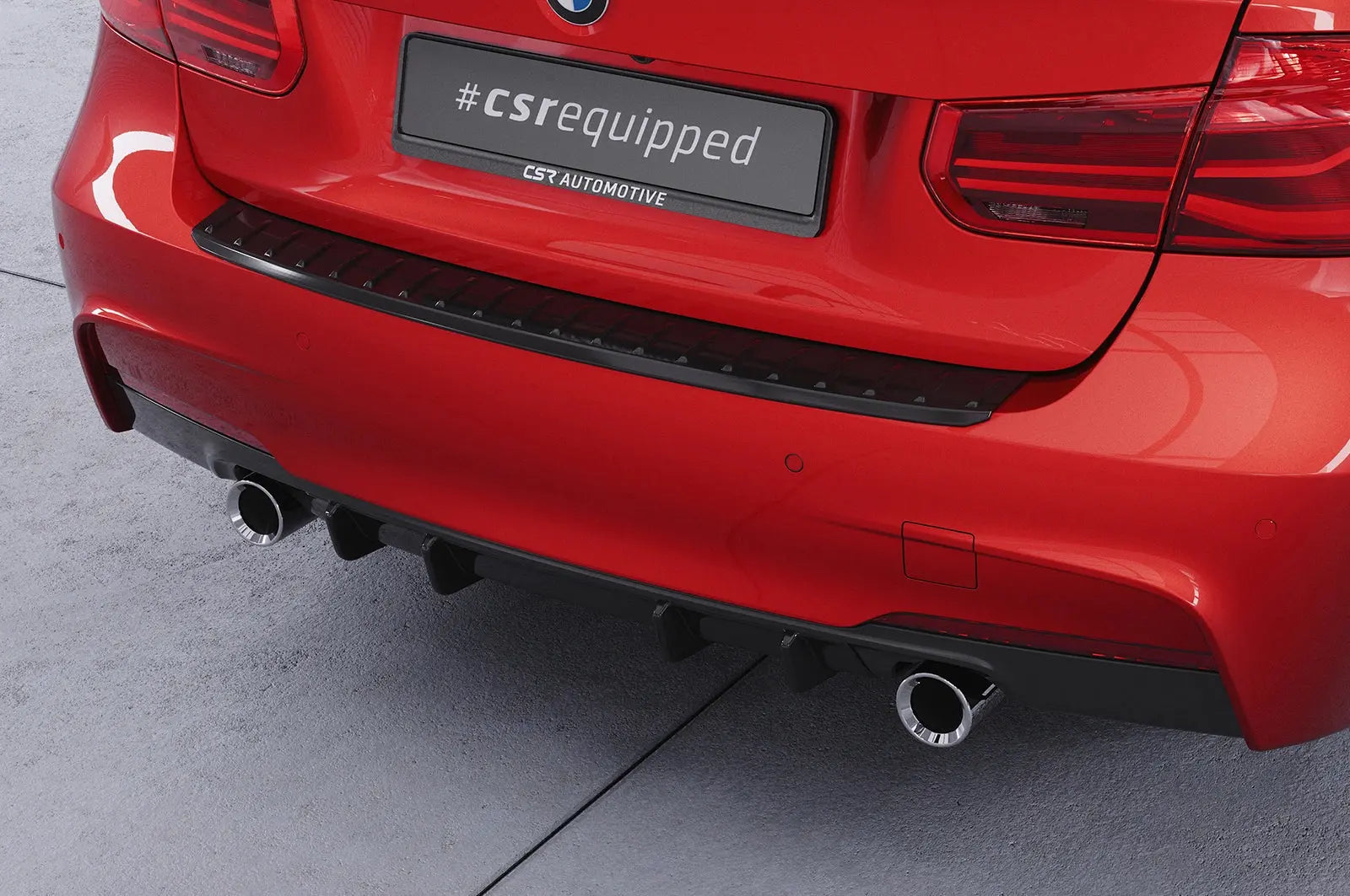 Diffusor / Heckansatz für BMW 3er F30 (M-Paket) CSR
