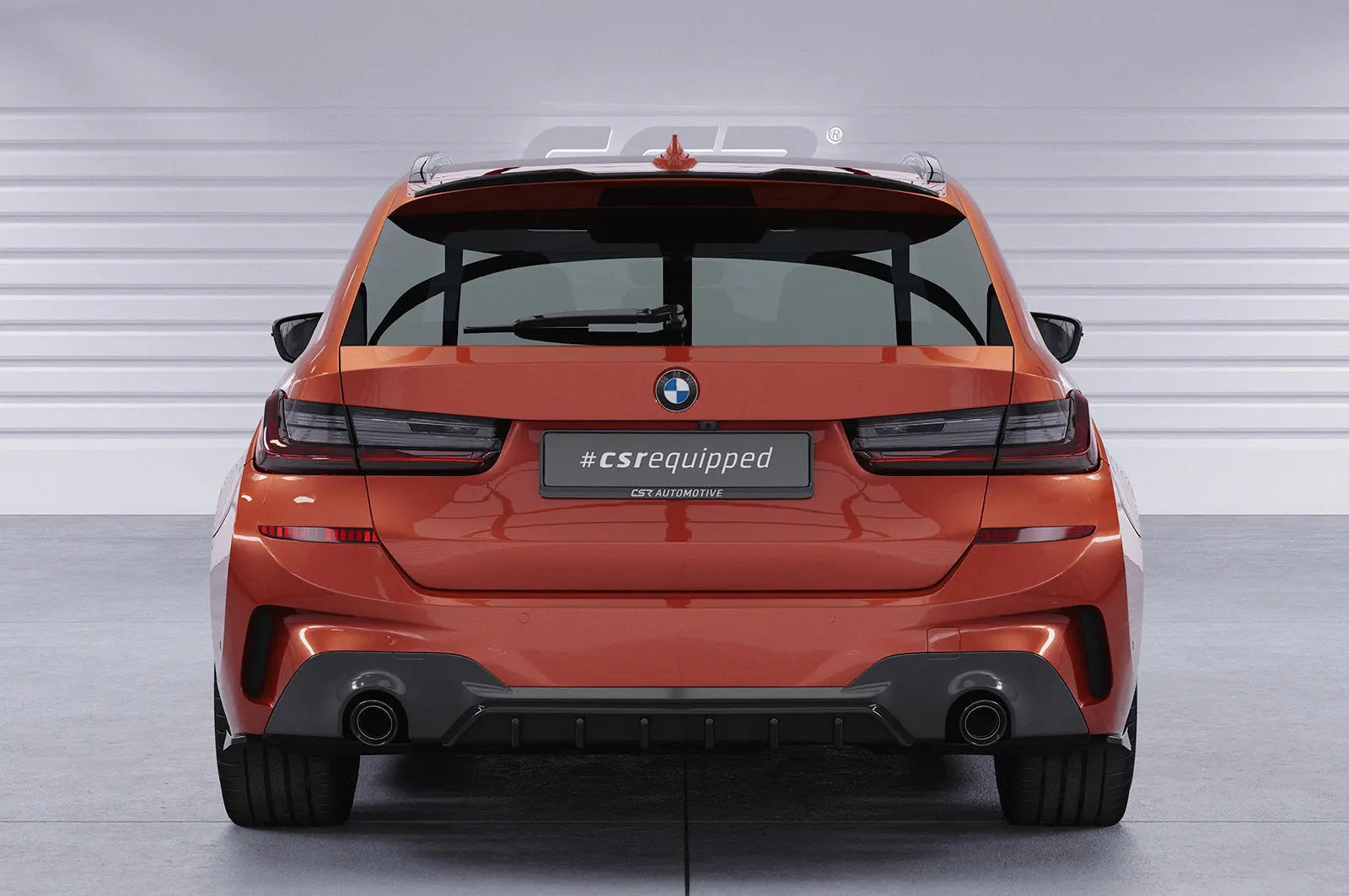 Diffusor / Heckansatz für BMW 3er G20 / G21 (M-Paket) CSR