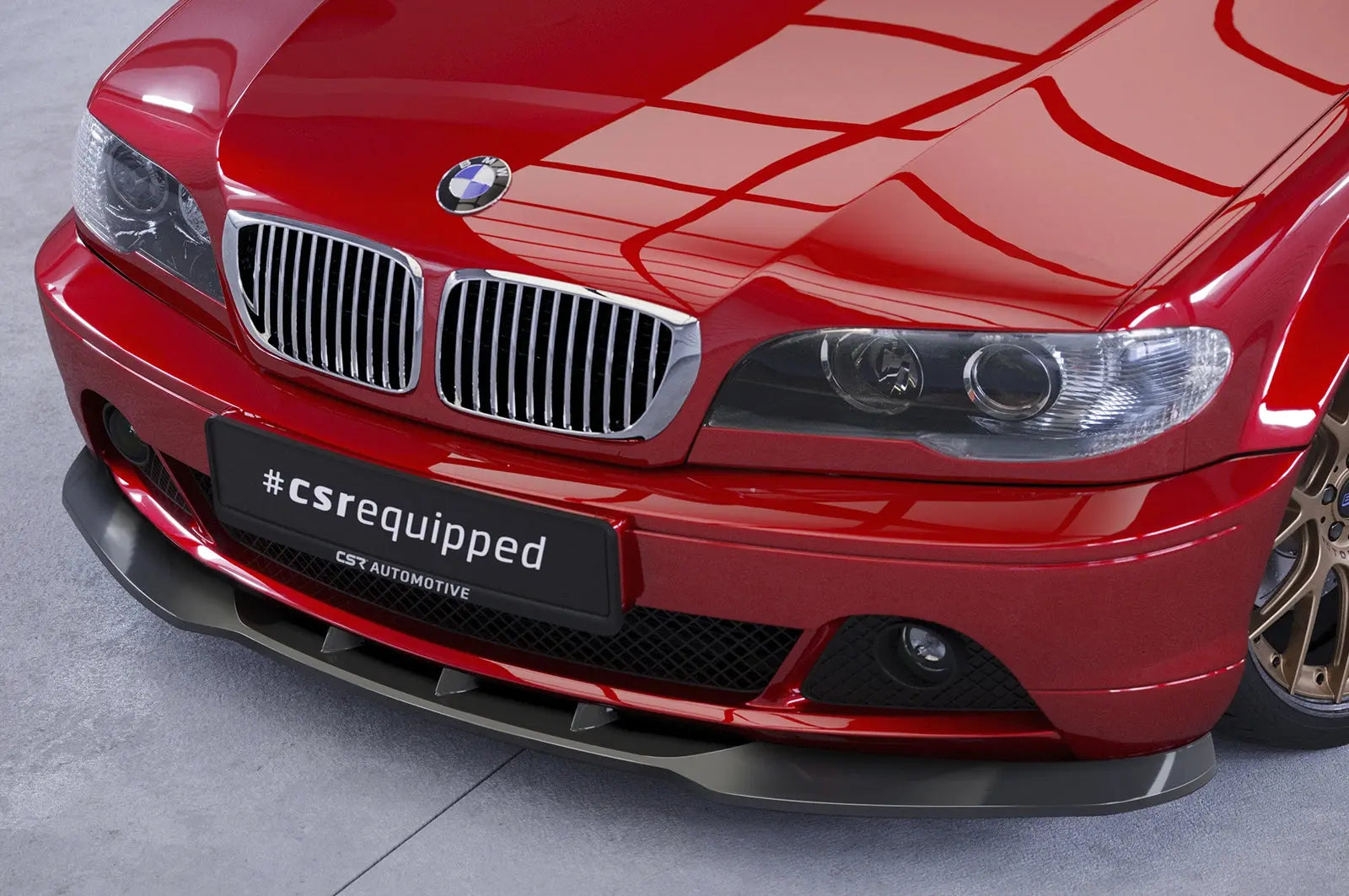 Frontspoiler / Cup-Spoilerlippe für BMW 3er E46 Coupe / Cabrio CSR