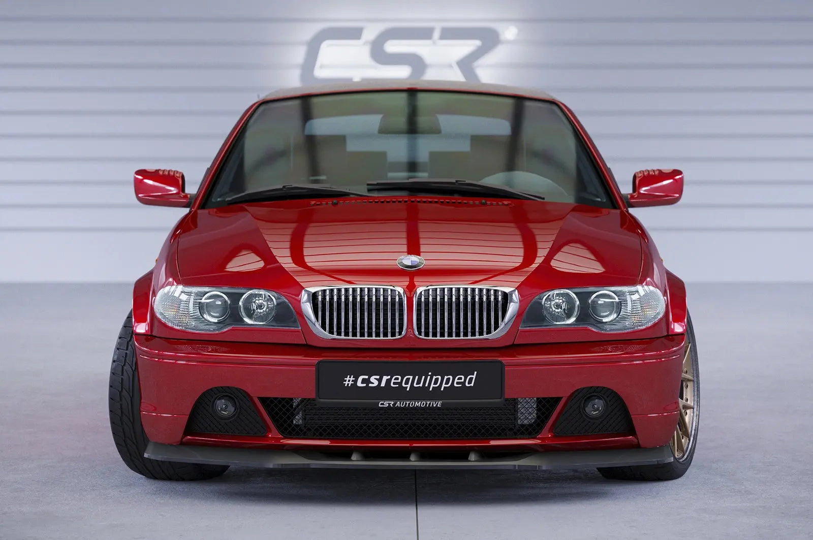 Frontspoiler / Cup-Spoilerlippe für BMW 3er E46 Coupe / Cabrio CSR