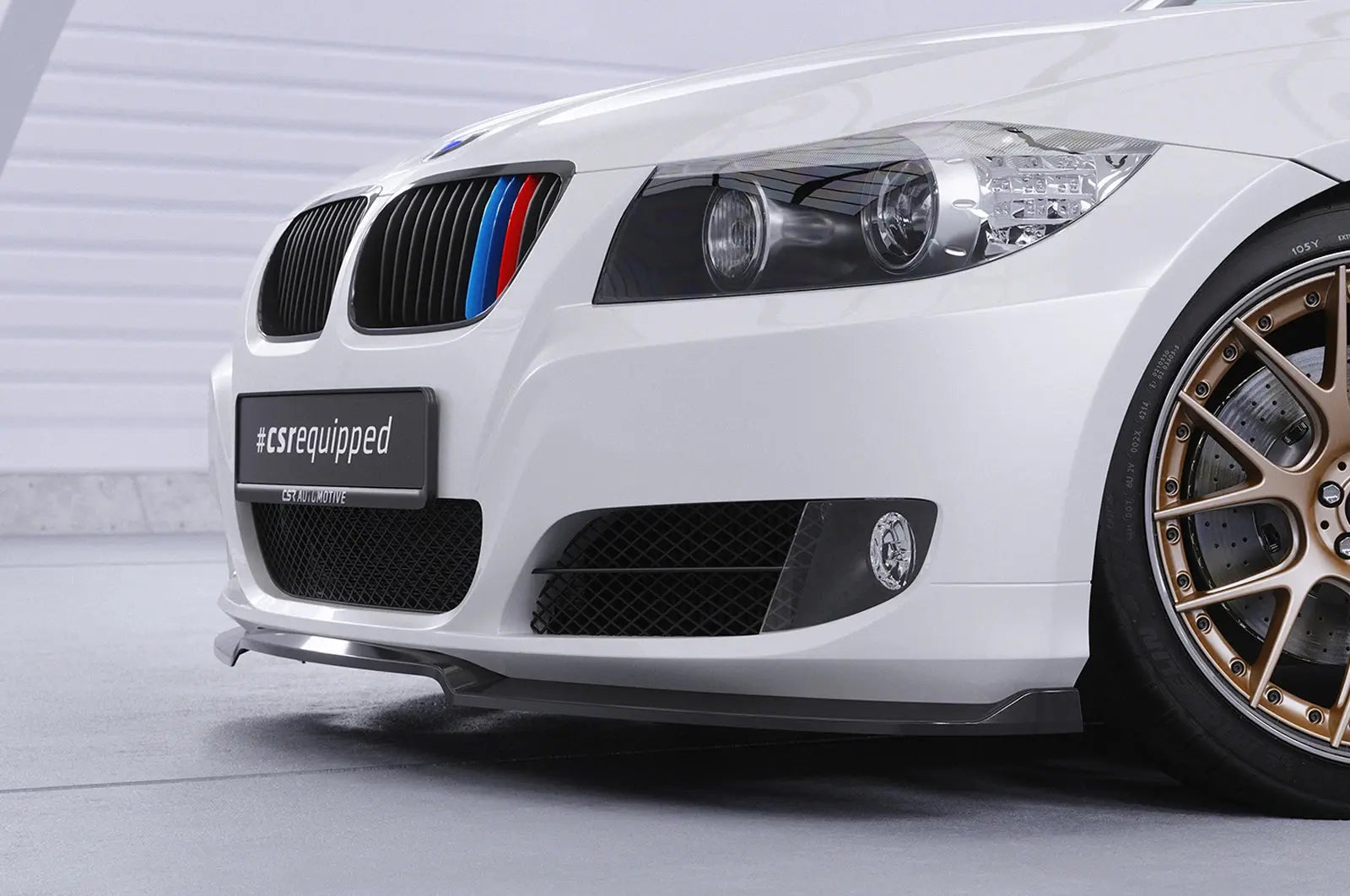 Frontspoiler / Cup-Spoilerlippe für BMW 3er E90/ E91 Facelift CSR