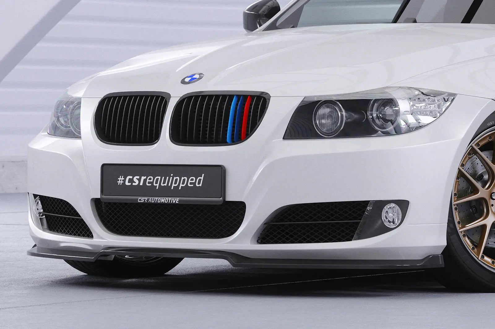 Frontspoiler / Cup-Spoilerlippe für BMW 3er E90/ E91 Facelift CSR