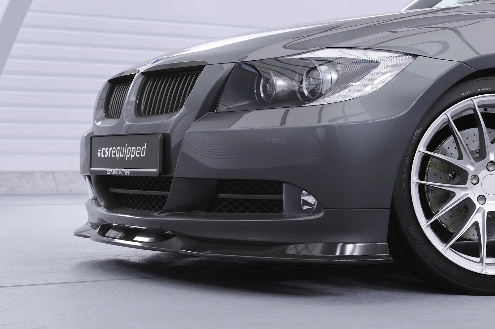 Frontspoiler / Cup-Spoilerlippe für BMW 3er (E90/E91) Limousine und Touring CSR