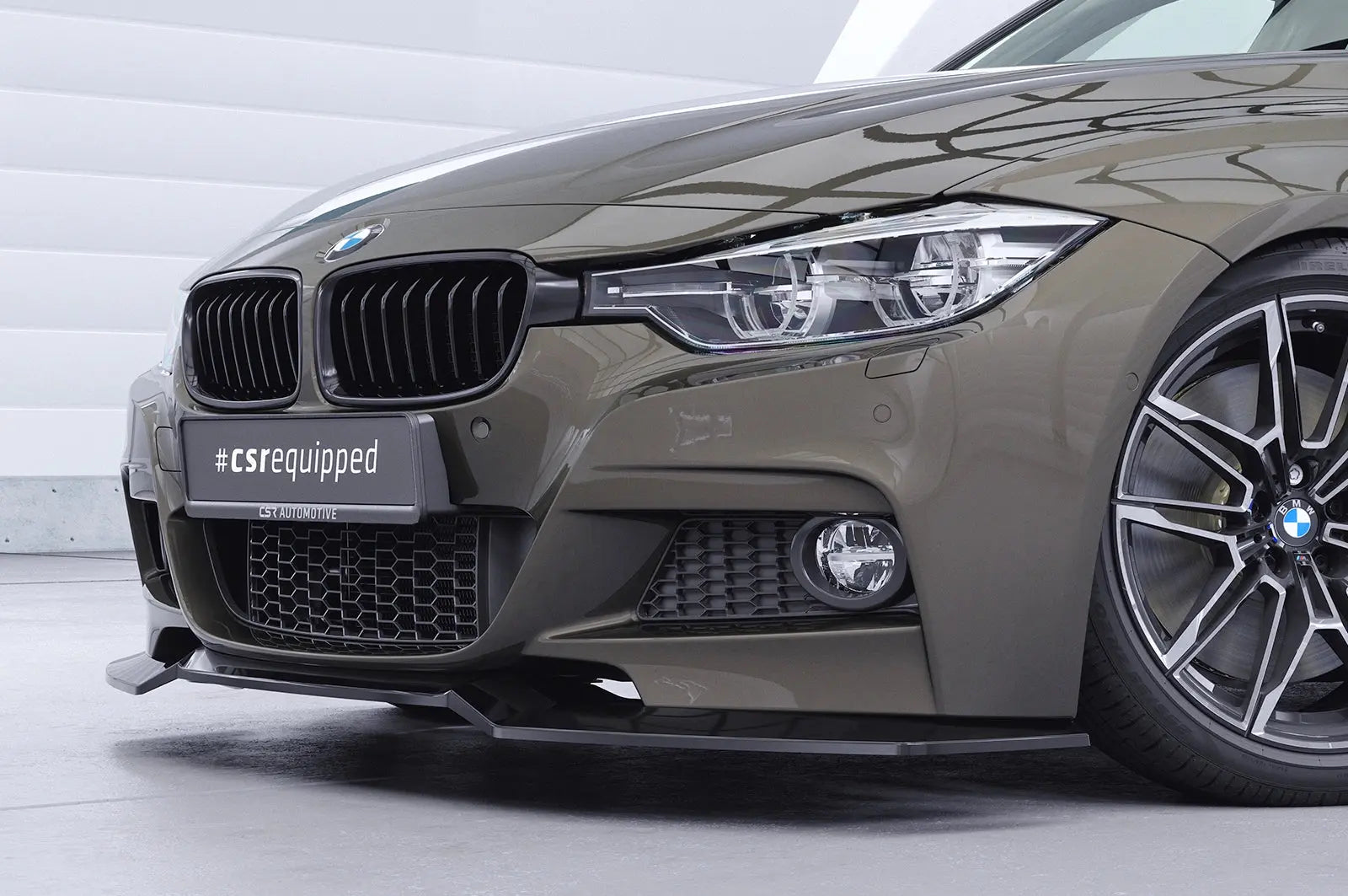 Frontspoiler / Cup-Spoilerlippe für BMW 3er F30 / F31 Facelift CSR