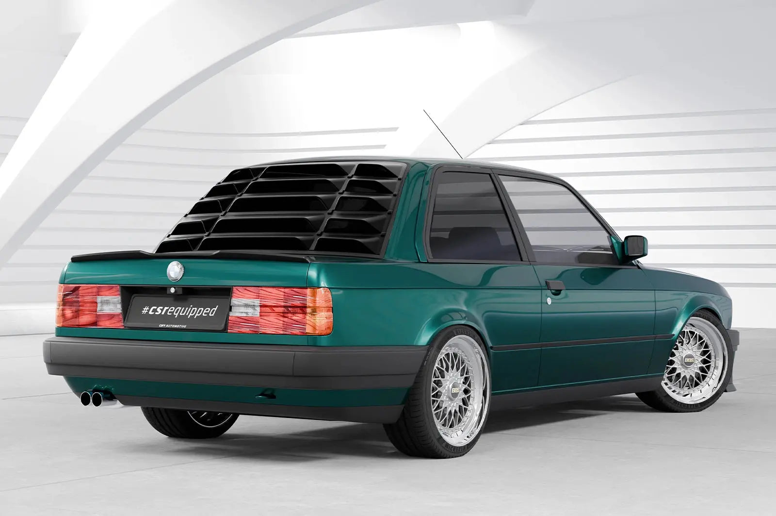 Heckscheibenblende für BMW 3er E30 Coupe CSR