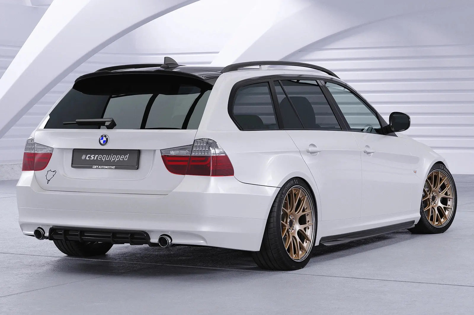 Heckspoiler / Heckflügel für BMW 3er E91 Touring CSR