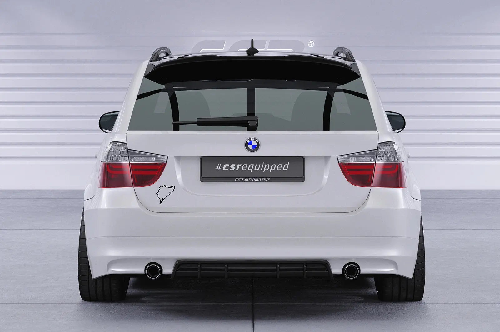 Heckspoiler / Heckflügel für BMW 3er E91 Touring CSR