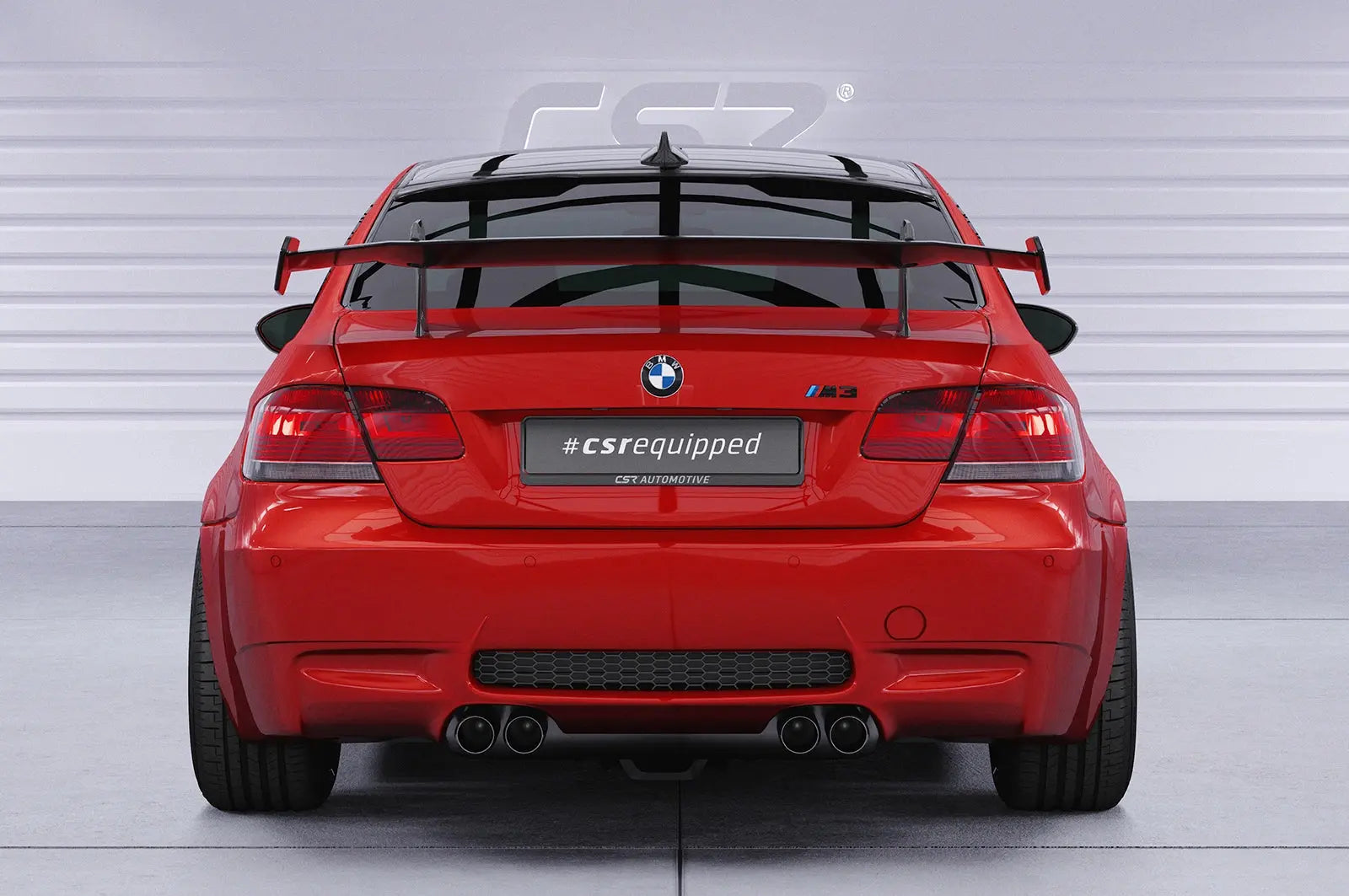 Schwanenhals Heckflügel für BMW 3er E92 / M3 E92 Coupe CSR