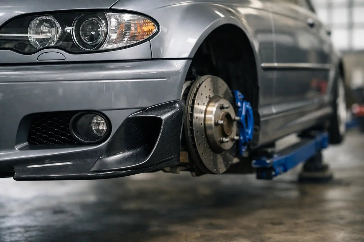 BMW E46 Bremsluftkanal nachrüsten richtig - WEHRAN MOTORSPORT