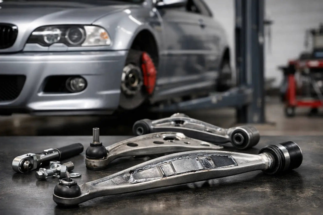 BMW E46 Querlenker Verstärkung für den Track - WEHRAN MOTORSPORT