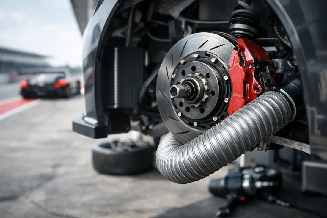 Bremsenbelüftung für Rennstrecke richtig planen - WEHRAN MOTORSPORT
