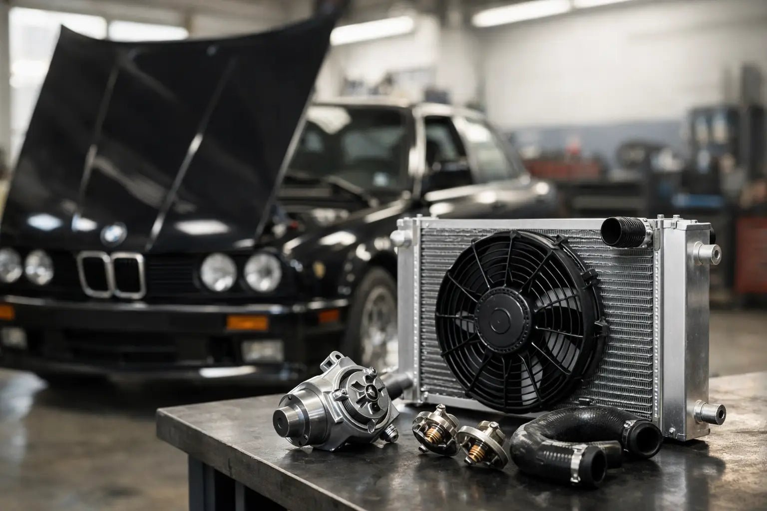 Kühlung für den BMW E30 richtig auslegen - WEHRAN MOTORSPORT