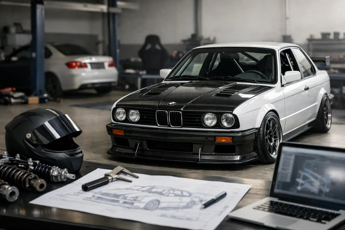 Leitfaden BMW E30 Trackumbau richtig planen - WEHRAN MOTORSPORT