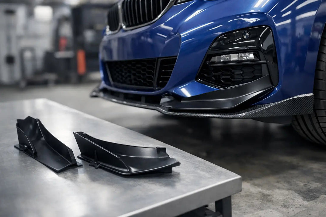 Luftleitbleche Front für BMW G20 richtig einsetzen - WEHRAN MOTORSPORT