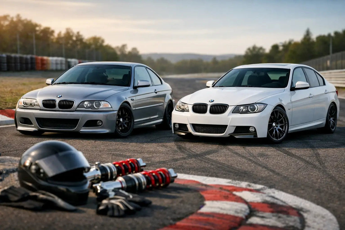 Trackbasis-Vergleich für BMW E46 und E90 - WEHRAN MOTORSPORT