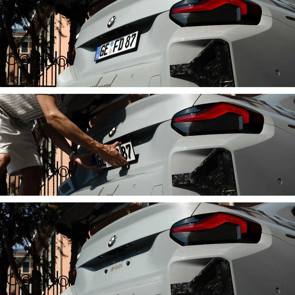 Magnet Kennzeichenhalter passend für BMW M2 (G87) FLOW DOWN®