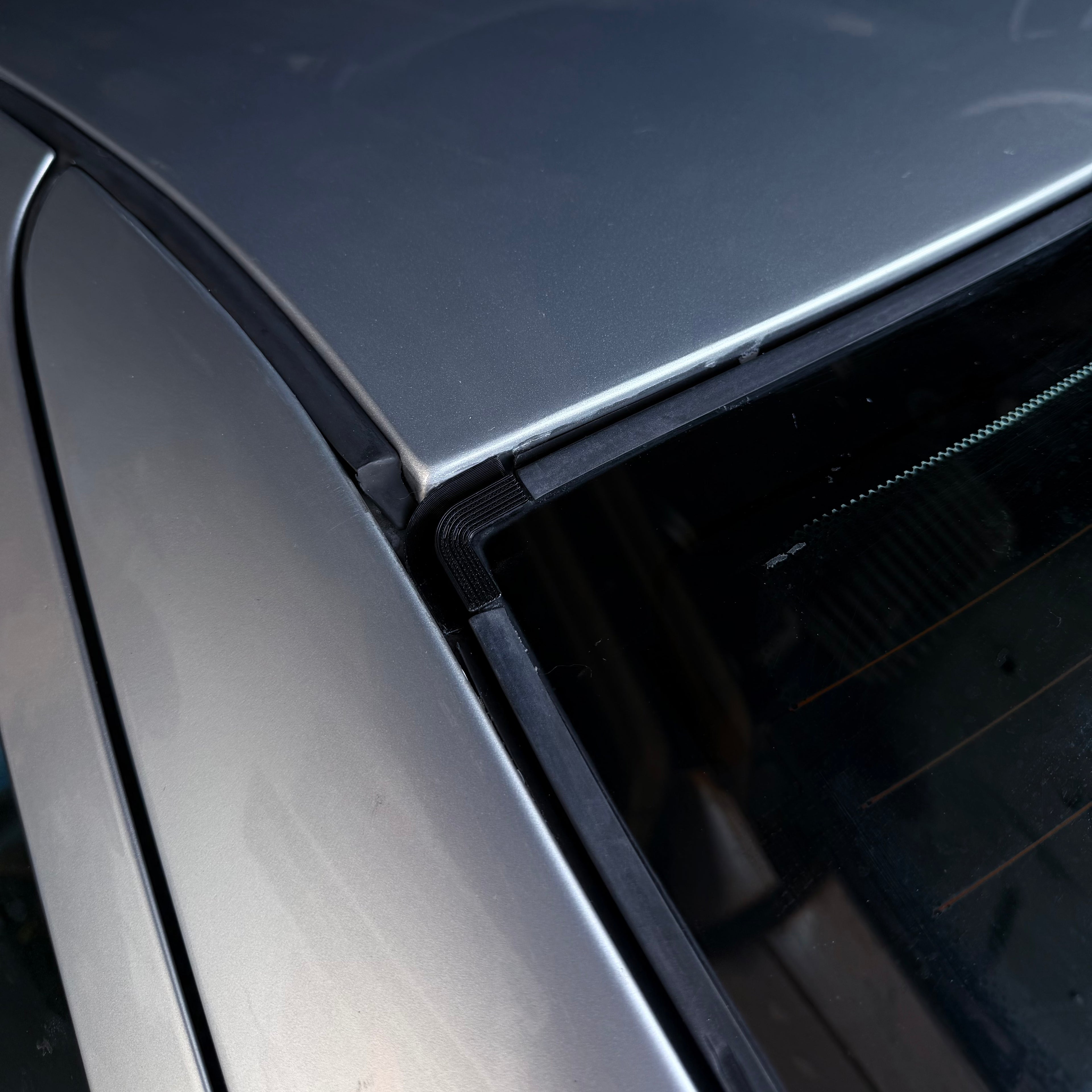Rear window seal corners suitable for BMW E36 E39 - Set of 2 Repair Kit
