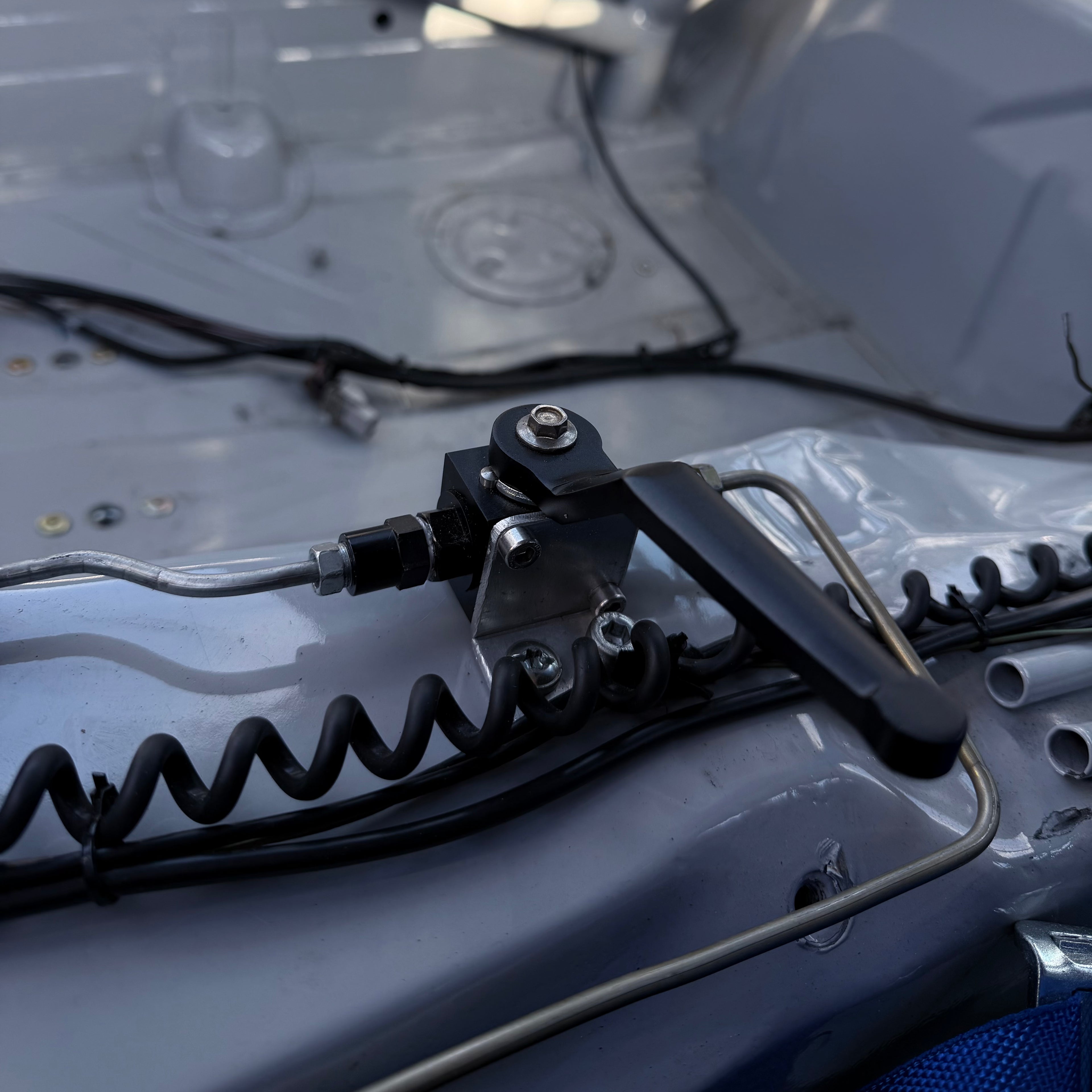 Absperrventil für Bremsleitung – 1/8" NPT Aluminium / Motorsport