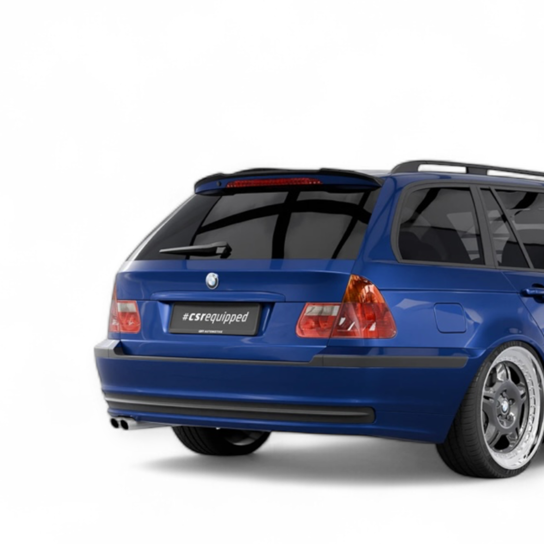 Heckspoiler / Heckflügel mit ABE für BMW 3er E46 Touring