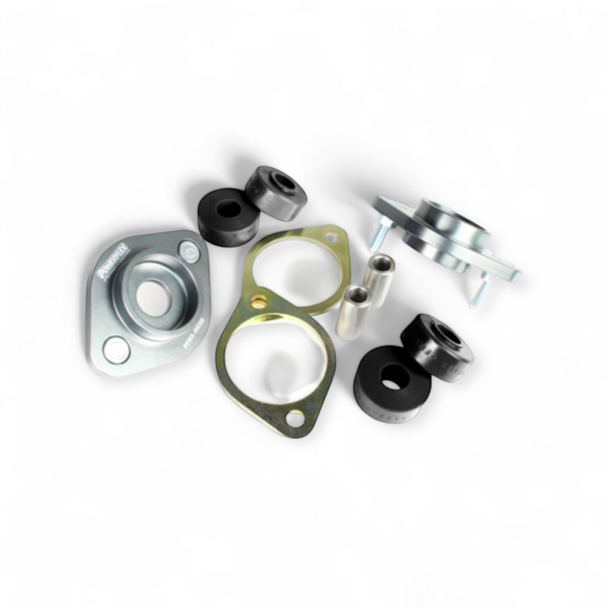 Powerflex Buchsen Stossdämpfer hinten Halterung und Buchse oben 10mm für BMW E46