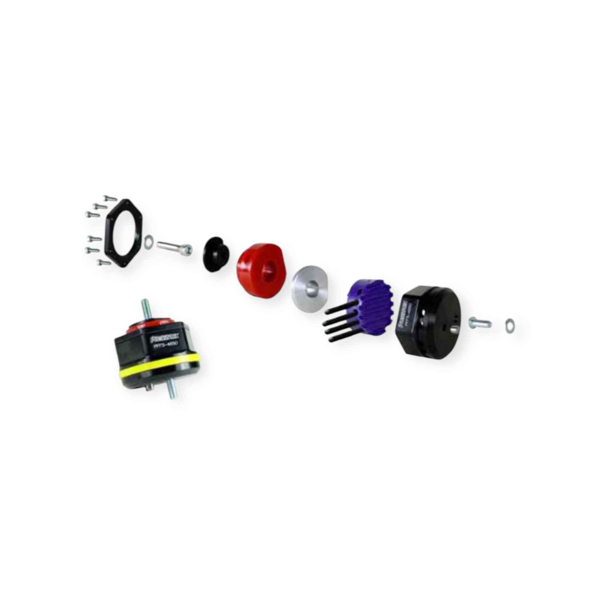Powerflex Buchsen Motorlager einstellbar für BMW E46
