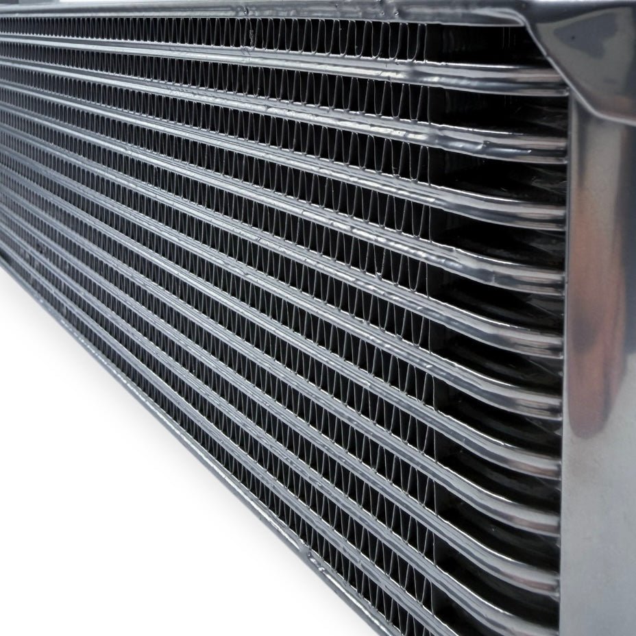 Aluminium Motorsport - Ölkühler mit 13 Kühlreihen (AN10) Silber - WEHRAN MOTORSPORT