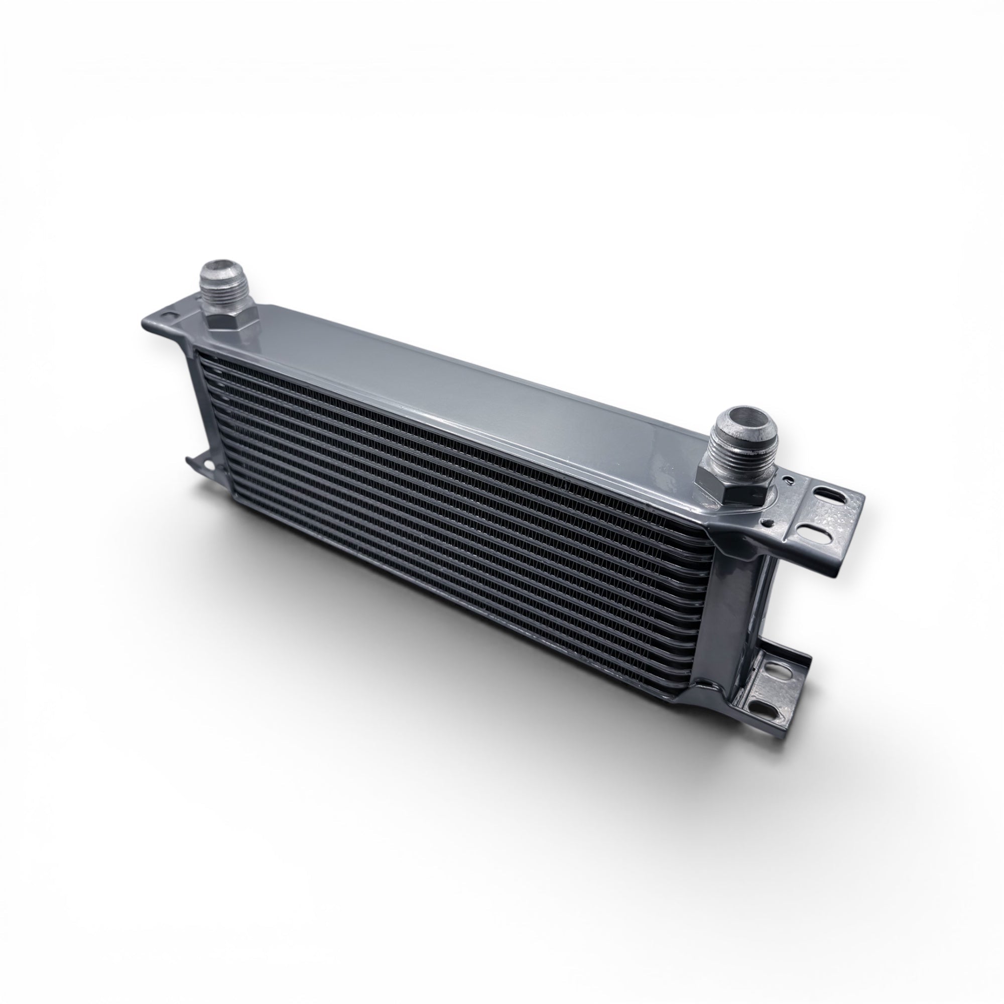Aluminium Motorsport - Ölkühler mit 13 Kühlreihen (AN10) Silber - WEHRAN MOTORSPORT