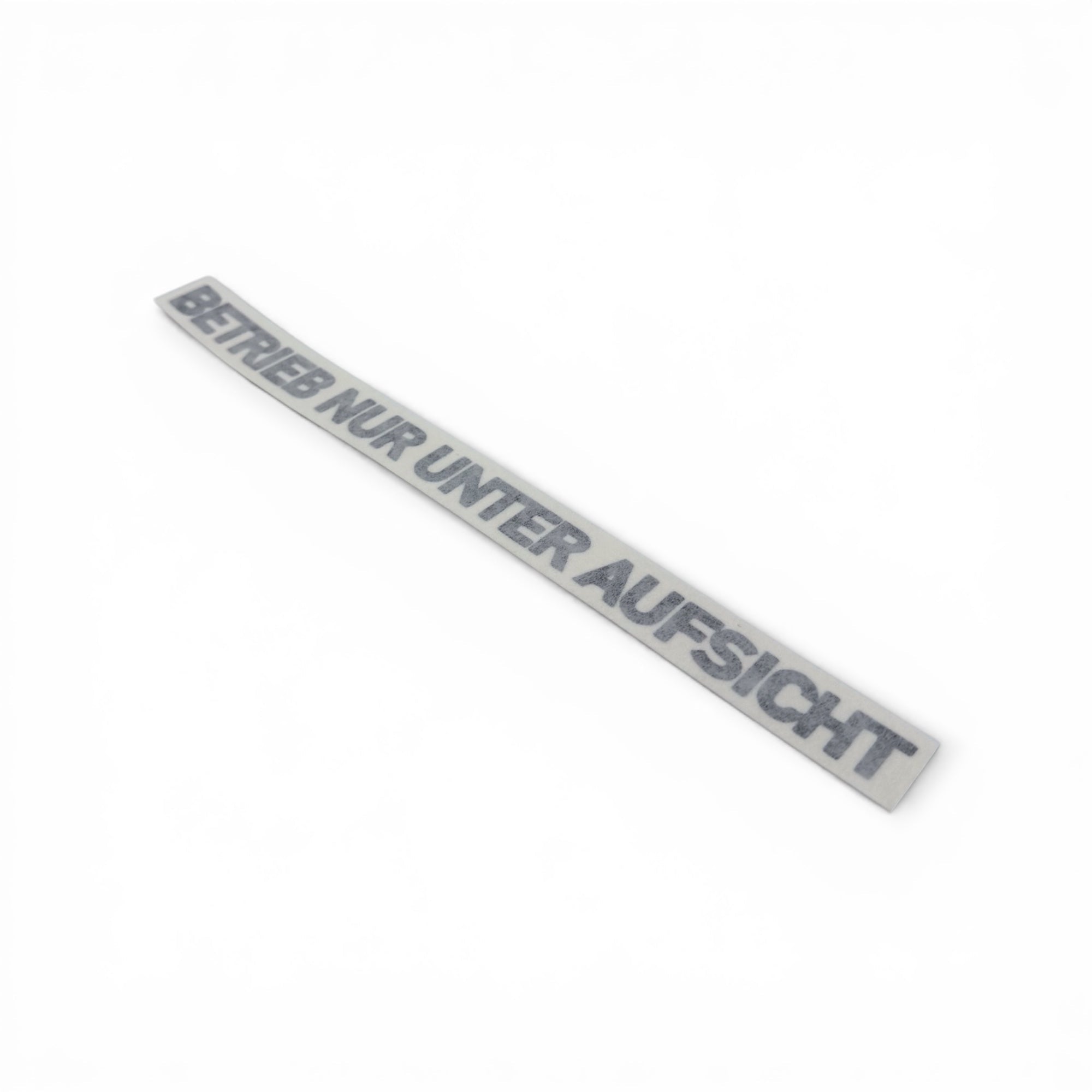 Betrieb unter Aufsicht Sticker | Wehran Motorsport - WEHRAN MOTORSPORT