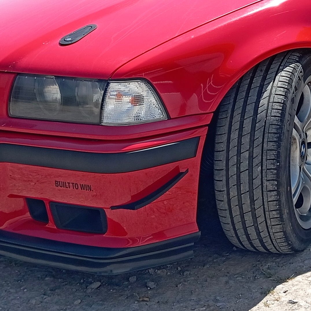 Canards Aero-Flaps passend für BMW E36 Frontstoßstange M-Paket - WEHRAN MOTORSPORT