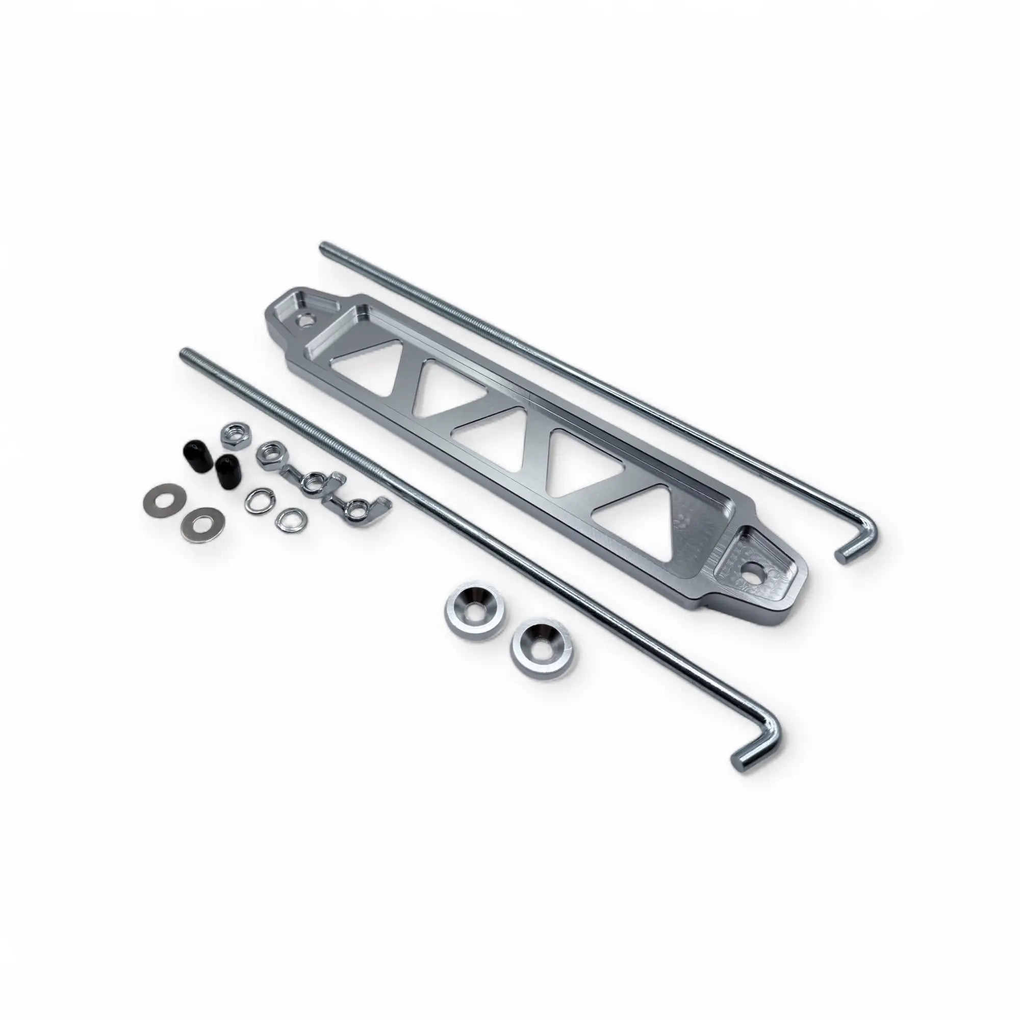 CNC - Aluminium Batteriehalter / Batteriebefestigung Universal - WEHRAN MOTORSPORT