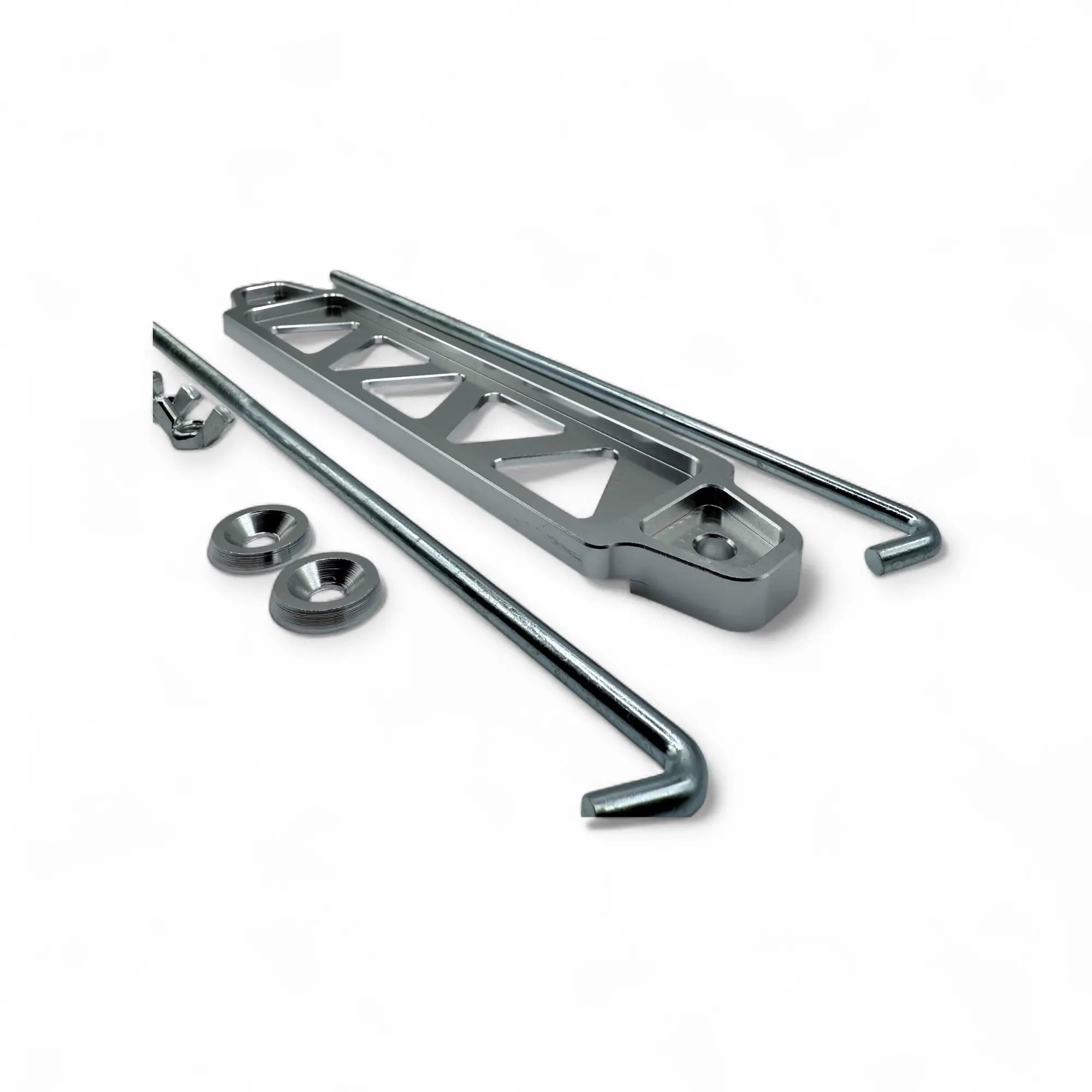 CNC - Aluminium Batteriehalter / Batteriebefestigung Universal - WEHRAN MOTORSPORT