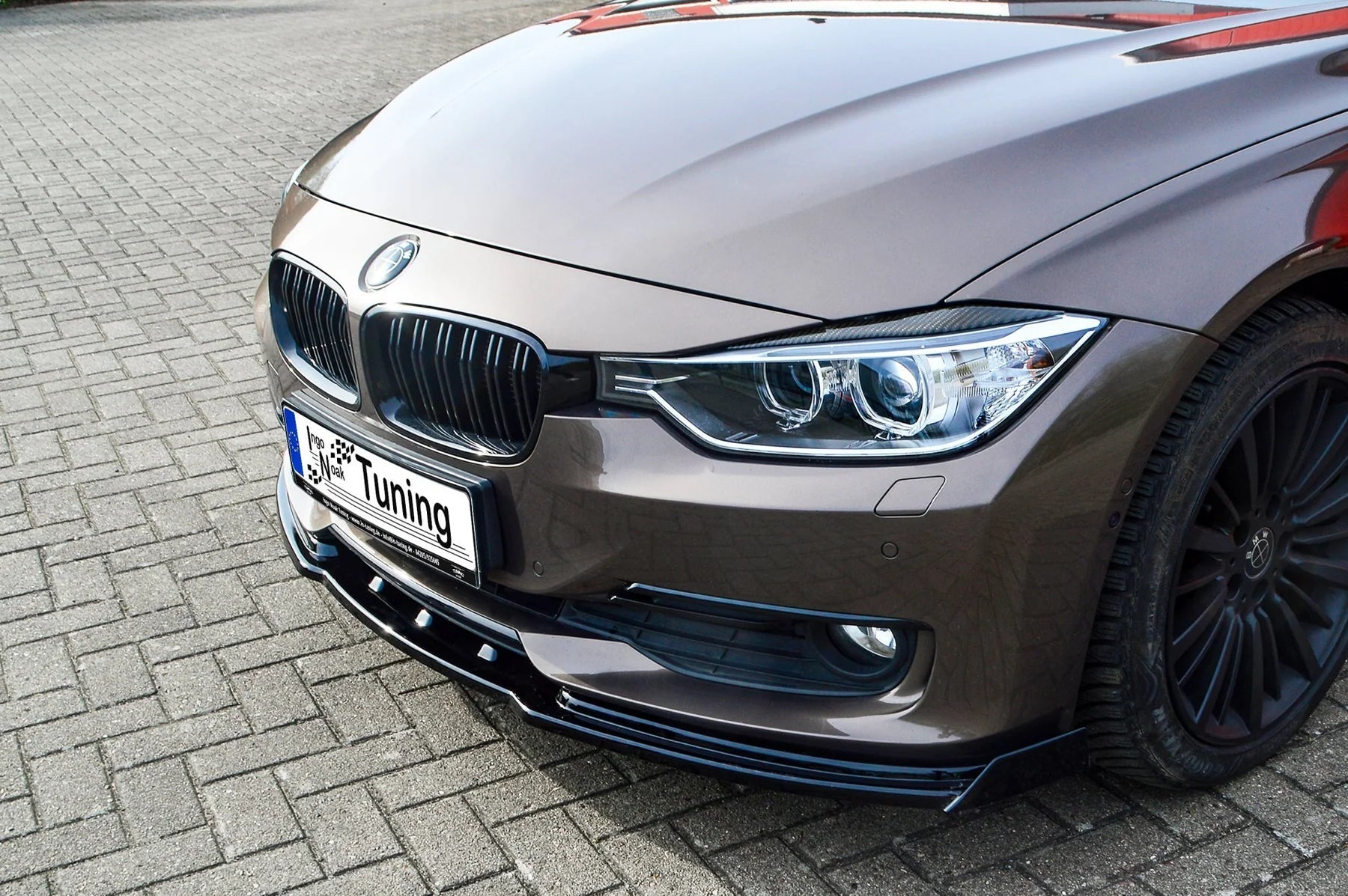 CUP Frontspoilerlippe mit Wing passend für BMW 3er F30 F31 M - Paket - WEHRAN MOTORSPORT