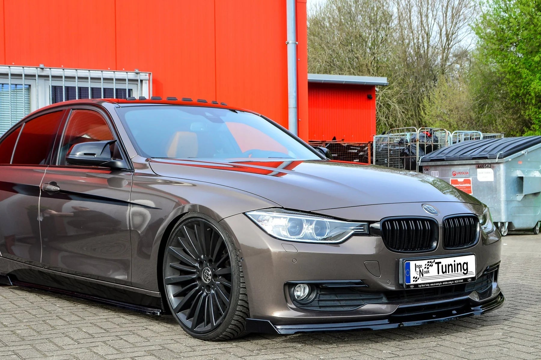 CUP Frontspoilerlippe mit Wing passend für BMW 3er F30 F31 M - Paket - WEHRAN MOTORSPORT