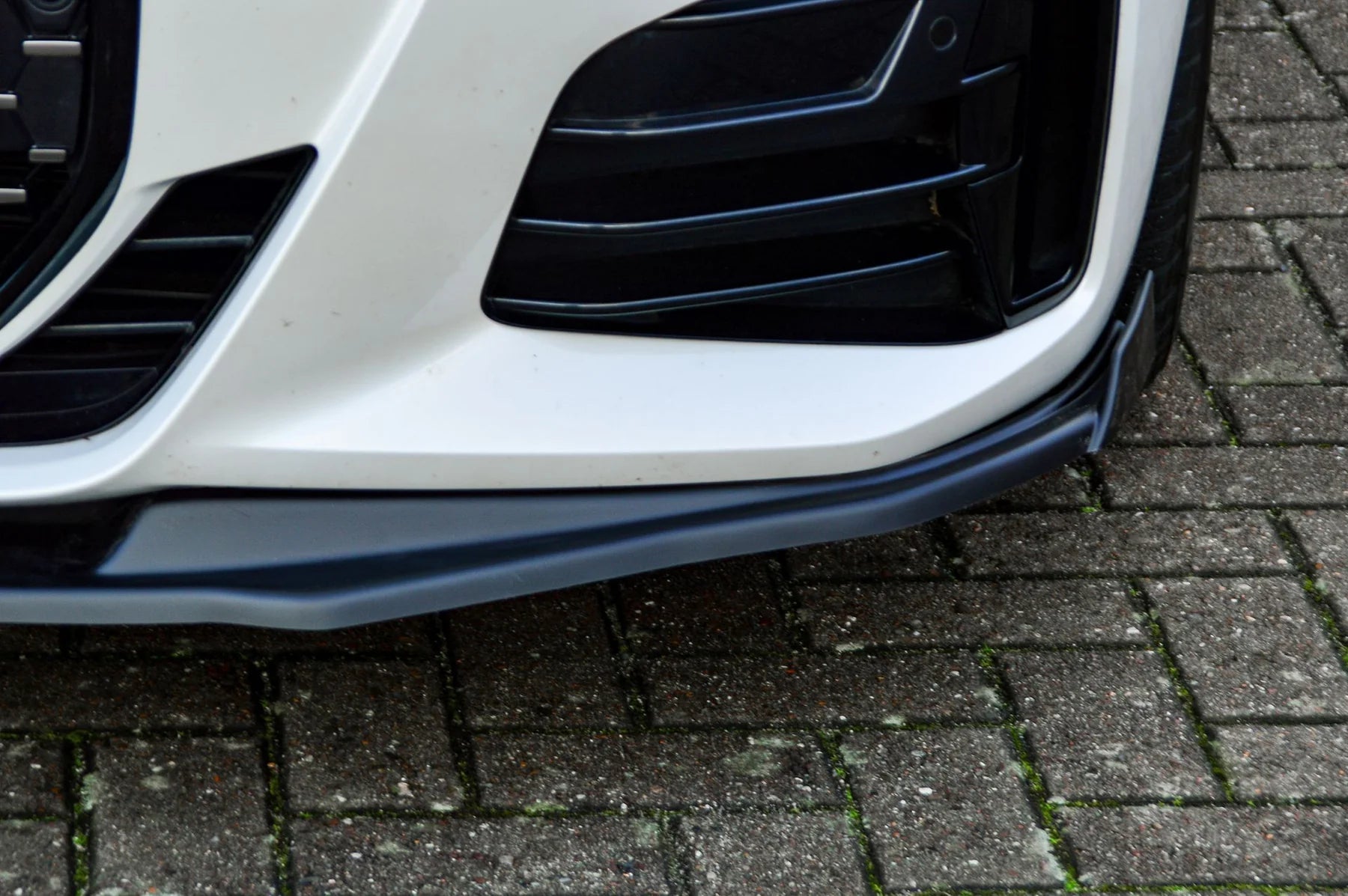 CUP Frontspoilerlippe mit Wings passend für BMW 4er G22 G23 Coupé Cabrio M - Paket - WEHRAN MOTORSPORT