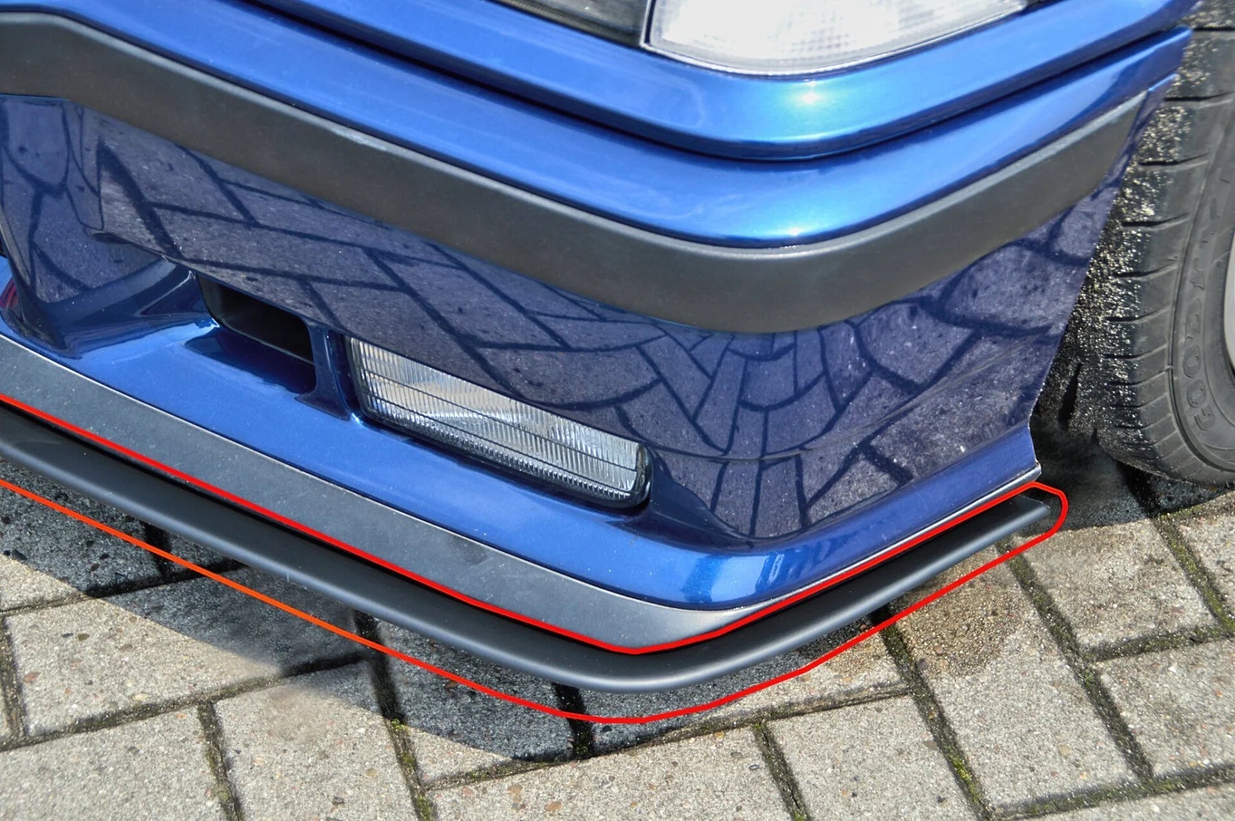CUP Frontspoilerlippe passend für BMW 3er E36 | M - Paket & M3 Stoßstange | mit ABE - WEHRAN MOTORSPORT