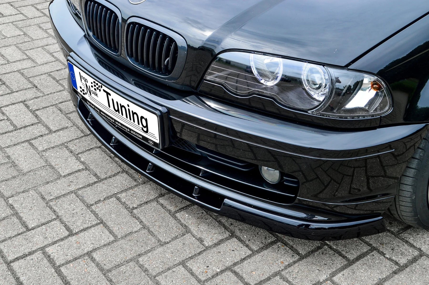 CUP Frontspoilerlippe passend für BMW 3er E46 | Standard Stoßstange | mit ABE - WEHRAN MOTORSPORT