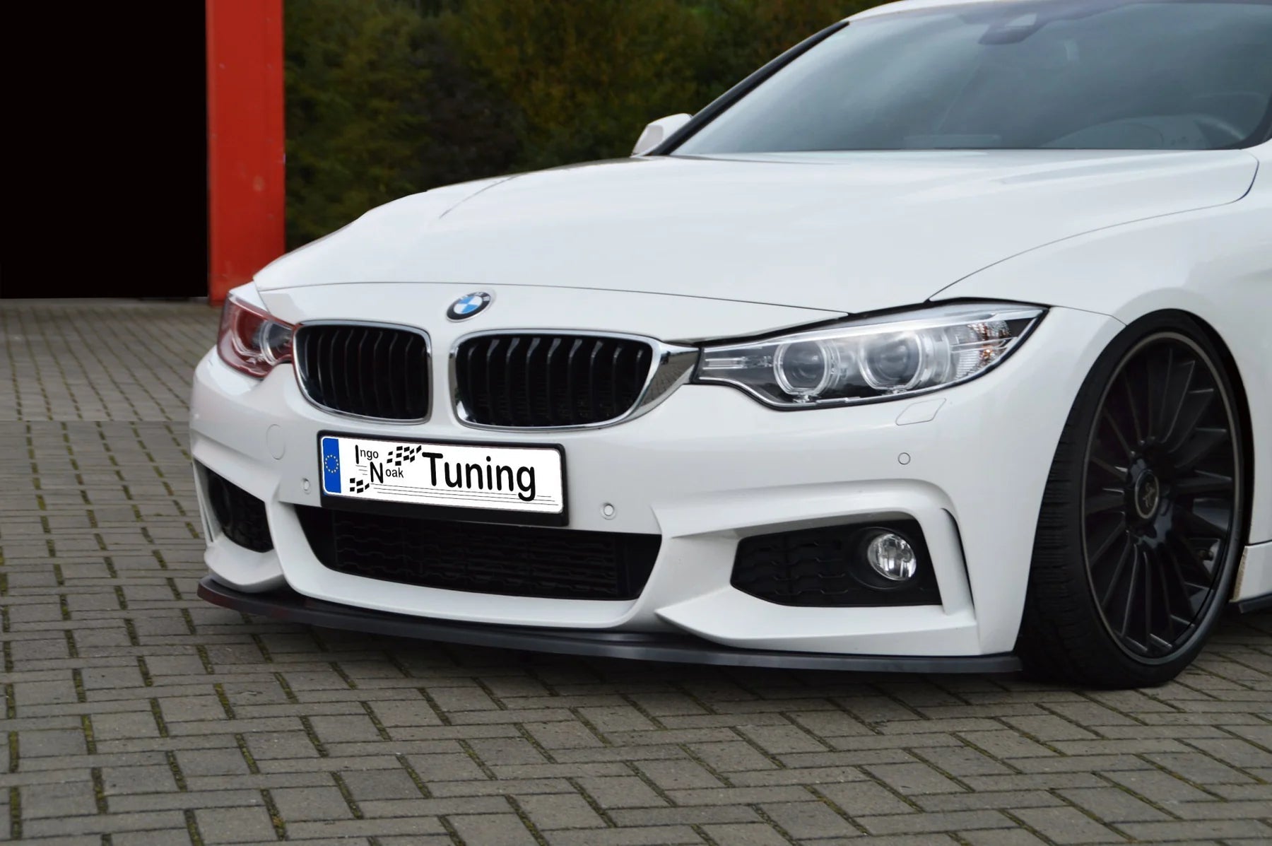 CUP Frontspoilerlippe passend für BMW 4er F32 F33 F36 Coupé Cabrio Gran Coupé M - Paket - WEHRAN MOTORSPORT