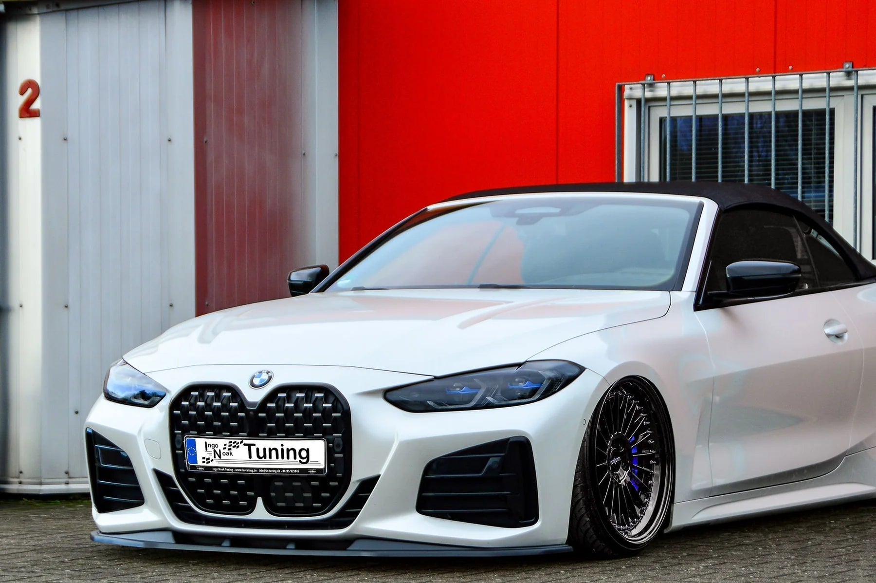 CUP Frontspoilerlippe passend für BMW 4er G22 G23 Coupé Cabrio M - Paket - WEHRAN MOTORSPORT