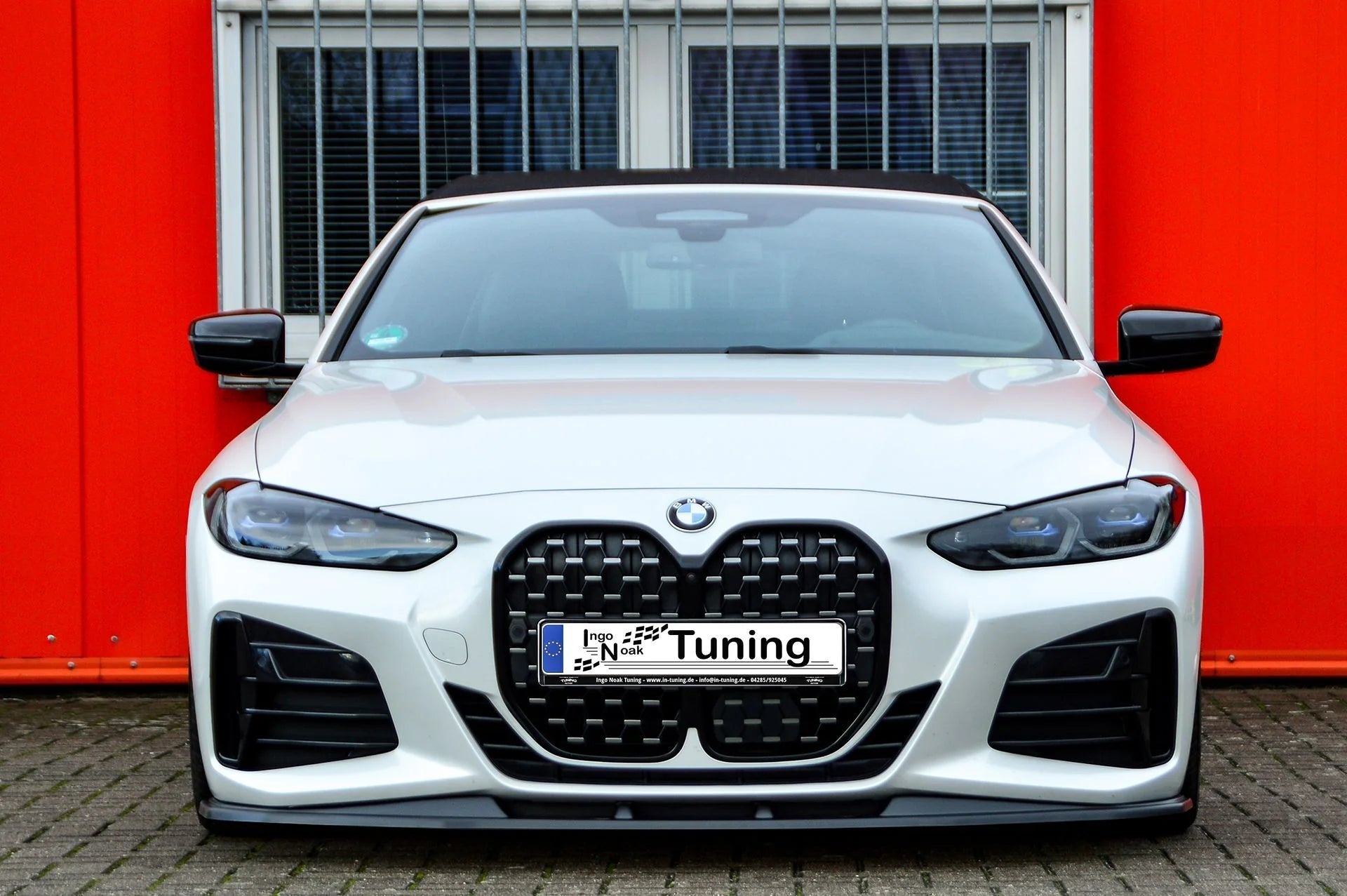 CUP Frontspoilerlippe passend für BMW 4er G22 G23 Coupé Cabrio M - Paket - WEHRAN MOTORSPORT
