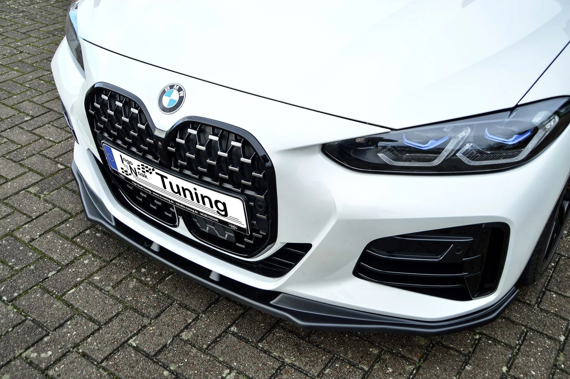 CUP Frontspoilerlippe passend für BMW 4er G22 G23 Coupé Cabrio M - Paket - WEHRAN MOTORSPORT