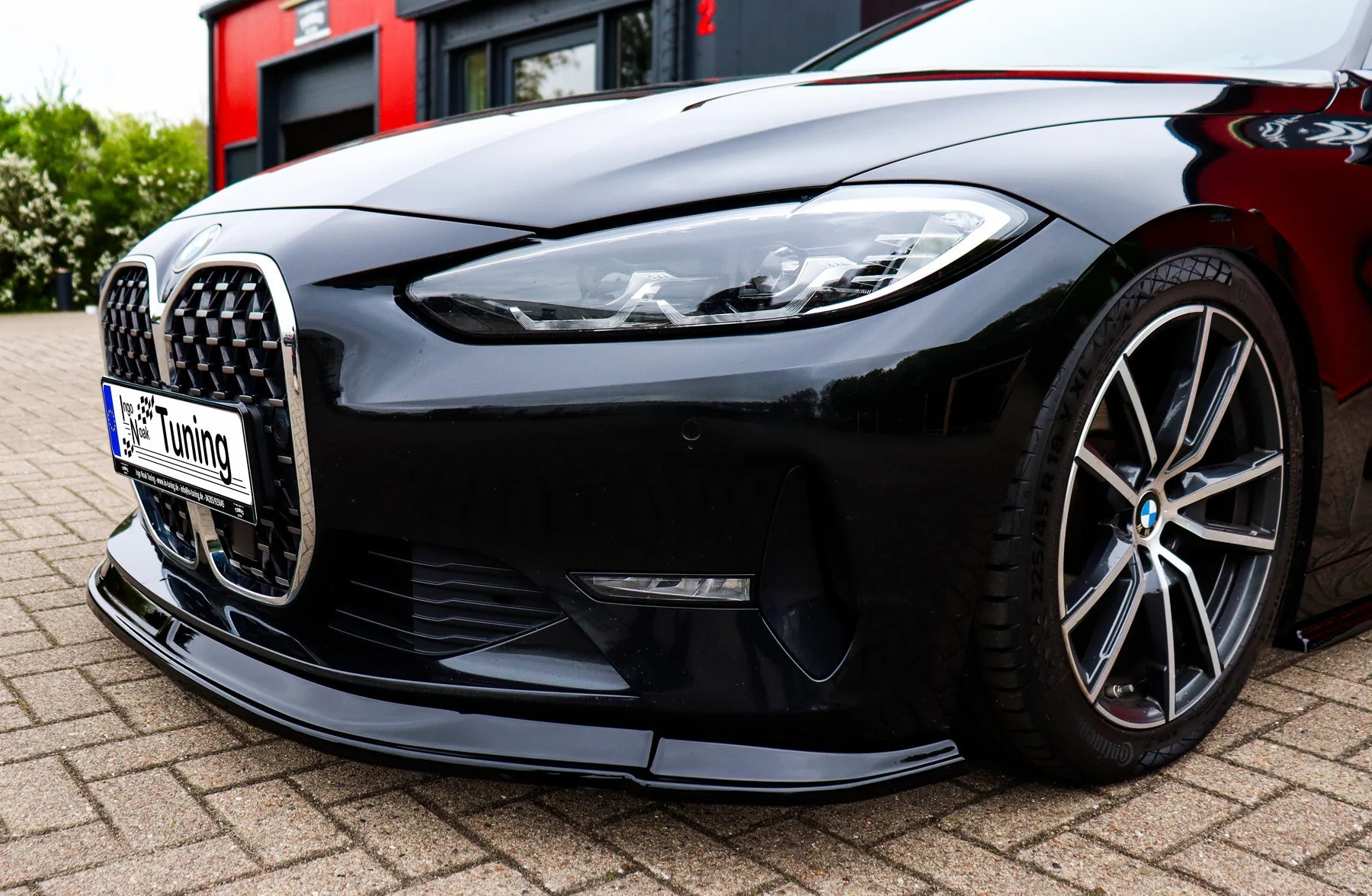 CUP Frontspoilerlippe passend für BMW 4er G22 G23 ohne M - Paket - WEHRAN MOTORSPORT