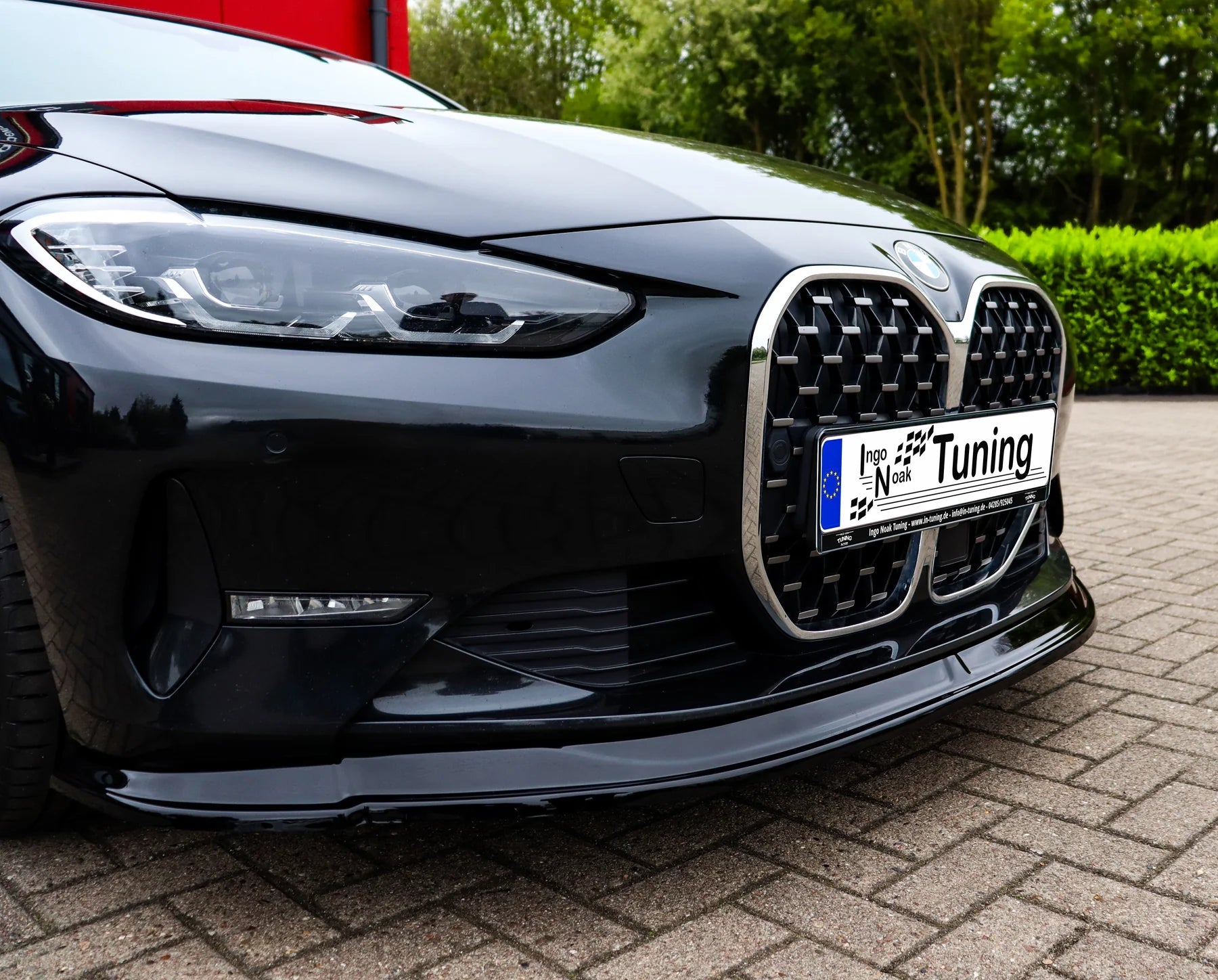 CUP Frontspoilerlippe passend für BMW 4er G22 G23 ohne M - Paket - WEHRAN MOTORSPORT