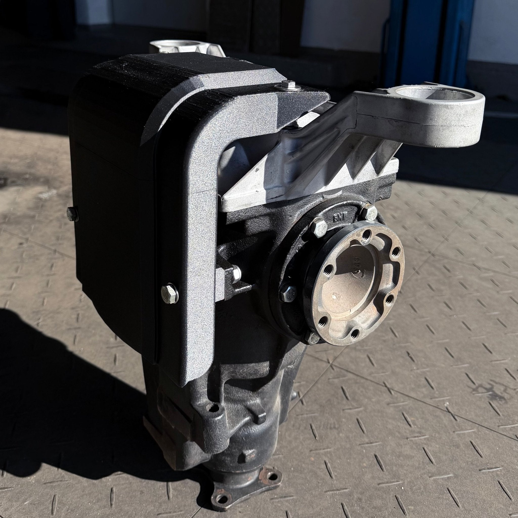 Differentialkühlung Luftschacht passend für BMW E36 (188er Differential) - WEHRAN MOTORSPORT