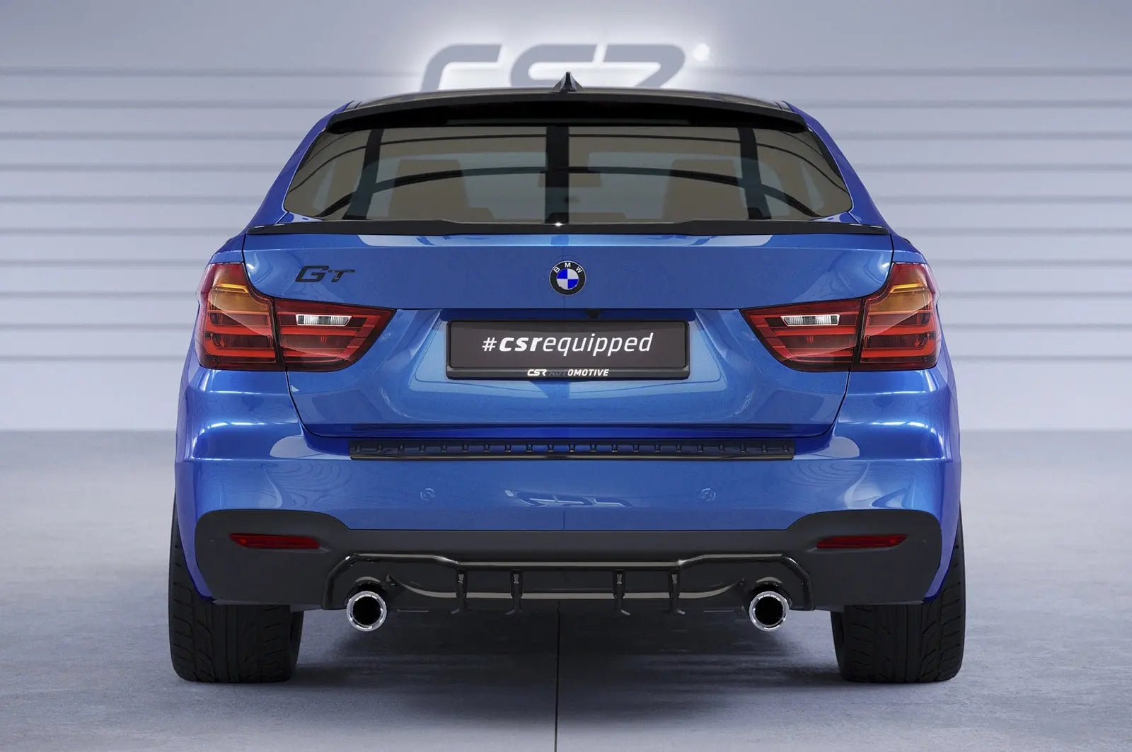 Diffusor / Heckansatz für BMW 3er F34 Gran Turismo (GT) - WEHRAN MOTORSPORT