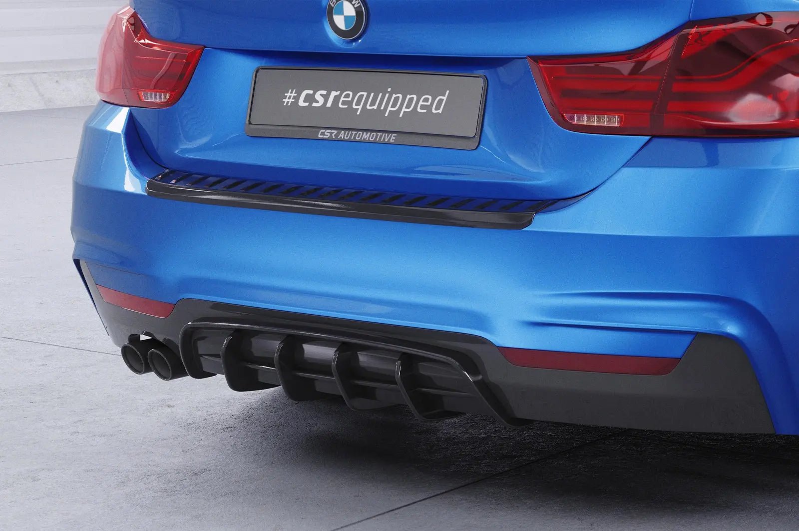 Diffusor / Heckansatz für BMW 4er (F32/F33/F36) M - Paket - WEHRAN MOTORSPORT